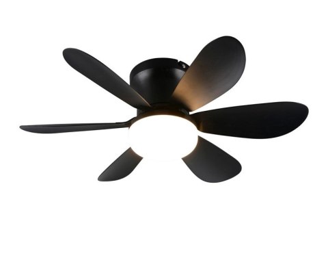 FAN WITH LIGHT REALITY 8W 850LM BLACK