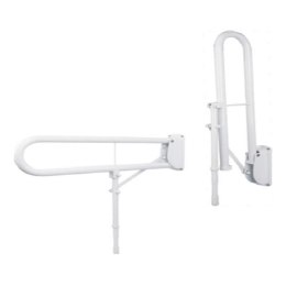 Uchwyt łazienkowy HD-05, składany, 76cm, biały