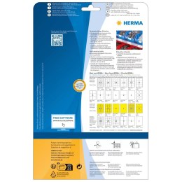 HERMA 4692 etykiet do nadruku Biały Samoprzylepne etykiety do drukowania