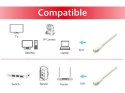 Equip 605616 kabel sieciowy Biały 10 m Cat6a S/FTP (S-STP) Okrągły