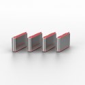 Lindy 40437 bloker portów USB Type-C Różowy 10 szt.
