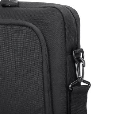 Manhattan 440363 torba na laptop 35,8 cm (14.1") Obudowa na messenger Czarny