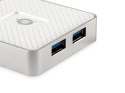 Conceptronic HUBBIES03W huby i koncentratory USB 3.2 Gen 1 (3.1 Gen 1) Micro-B 5000 Mbit/s Biały