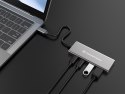 Conceptronic HUBBIES15G huby i koncentratory USB 3.2 Gen 2 (3.1 Gen 2) Type-C 10000 Mbit/s Szary