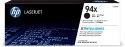 HP 94X High Yield Black Original LaserJet Toner Cartridge