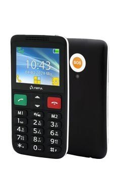 Olympia Mobiltelefon LUX GroĂźtasten schwarz