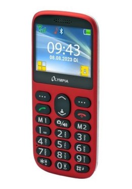 Olympia Mobiltelefon SUN GroĂźtasten rot