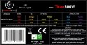 Zasilacz REBELTEC RBLZAS00004 ATX VER.2.31 BOX + KABEL TITAN 500