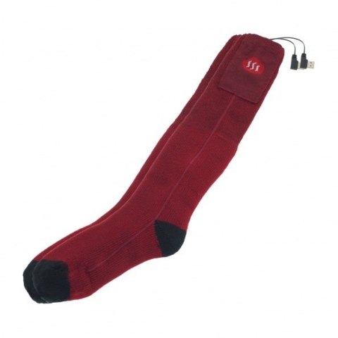 Glovii GQ3M skarpetka Czerwony Unisex 1 par