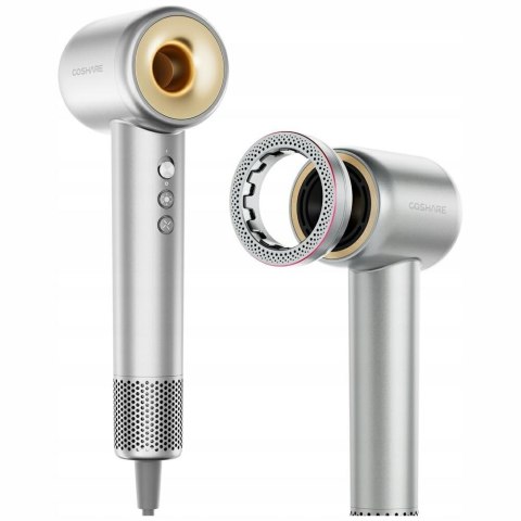 Suszarka do włosów COSHARE SuperFlow1 PRO HD10E srebrny