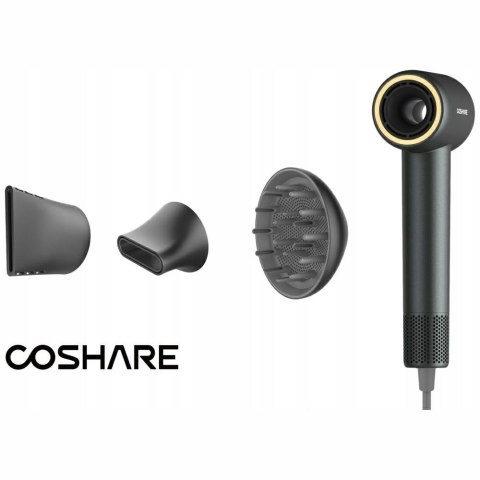 Suszarka do włosów COSHARE SuperFlow1 Professional HD10EP czarny