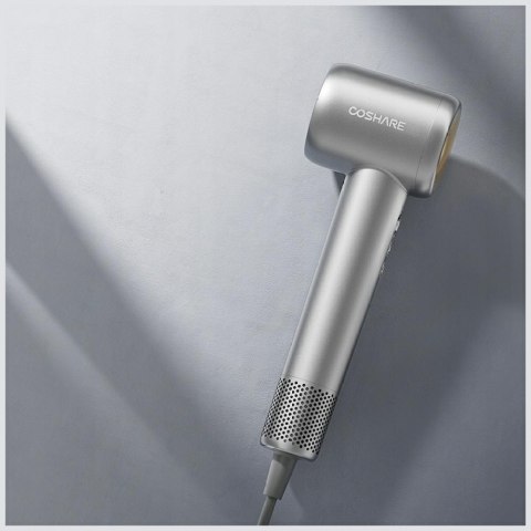 Suszarka do włosów COSHARE SuperFlow1 Standard HD10E srebrny