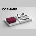 Suszarko-Lokówka do włosów COSHARE InStyle 4w1 HS30E grafitowy