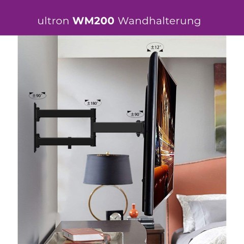 Ultron WM200 88,9 cm (35") Czarny