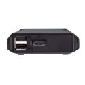 Aten US3312 2-portowy przełącznik KVM USB-C 4K DisplayPort ze zdalnym przełącznikiem portów Aten | 2-portowy przełącznik KVM USB