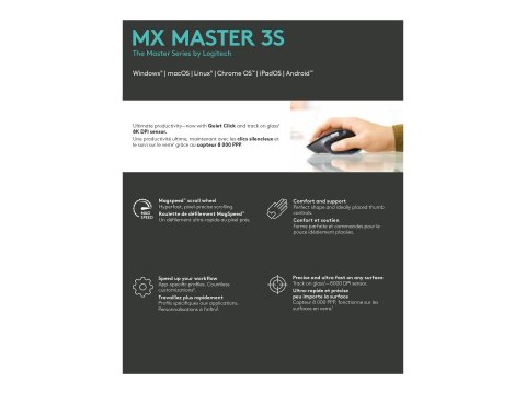 Mysz Logitech MX Master 3S Performance Graphite