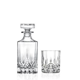WHISKEY GLASSES AND GARAFE SET 6 PCS. OP