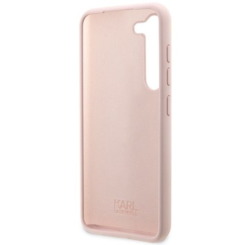 Karl Lagerfeld KLHCS23MSNIKBCP S23+ S916 hardcase różowy/pink Silicone Ikonik