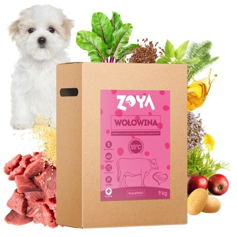 ZOYA COLDPRO Wołowina sucha karma dla psa 9kg