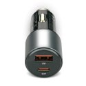EVERACTIVE ŁADOWARKA SAMOCHODOWA 1 X USB QC3.0, 1 X USB-C PD 83W CZARNA CC-60Q