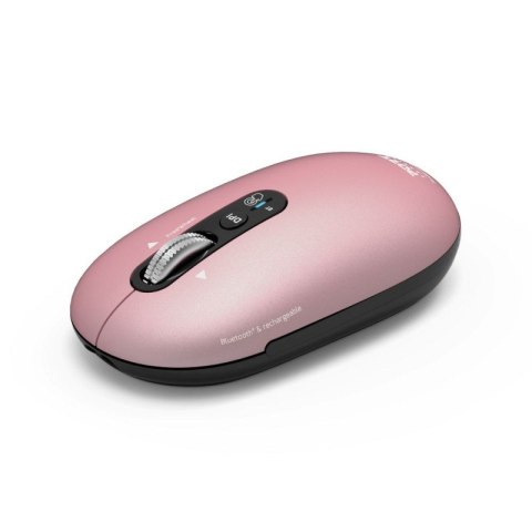 Mysz PORT CONNECT | PURE MAC | Bezprzewodowa | Bluetooth | Różowa