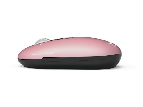 Mysz PORT CONNECT | PURE MAC | Bezprzewodowa | Bluetooth | Różowa