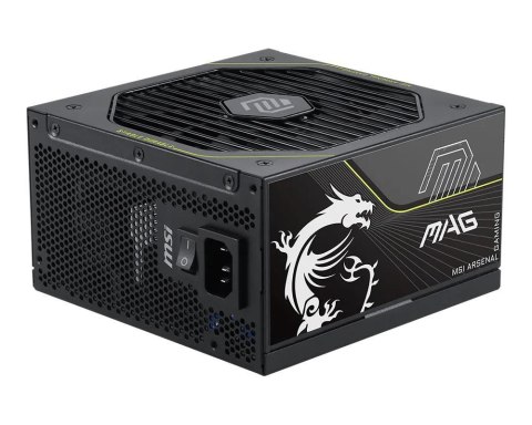 Zasilacz MSI MAG A1000PLS PCIE5 1000W 135mm 80plus Platinum aPFC