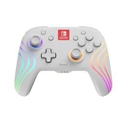 PDP Afterglow Wave Biały USB Gamepad Analogowa/Cyfrowa Nintendo Switch, Nintendo Switch Lite, Nintendo Switch OLED