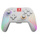 PDP Afterglow Wave Biały USB Gamepad Analogowa/Cyfrowa Nintendo Switch, Nintendo Switch Lite, Nintendo Switch OLED