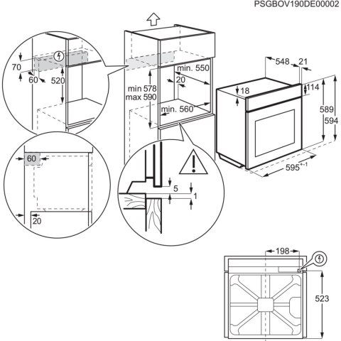 Piekarnik ELECTROLUX LOX8P87WZ