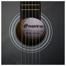 SUPRIMO CGS3 BK - gitara klasyczna 4/4, czarna