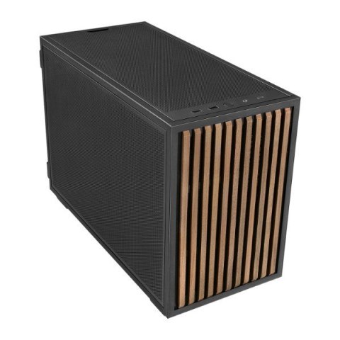 Lian Li B4-mATX Wood Mini Tower Czarny, Drewno