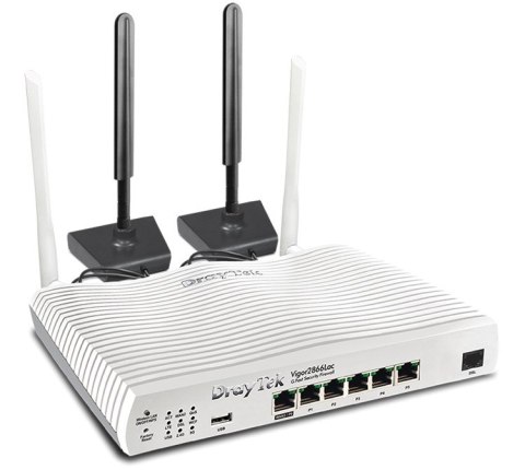 DrayTek Vigor 2866L router bezprzewodowy Gigabit Ethernet Dual-band (2.4 GHz/5 GHz) 4G Biały