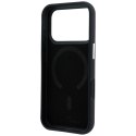 Etui BMW Sign Inclined Deboss Letters MagSafe do iPhone 18 Pro / 17 Pro bordowy