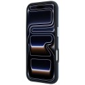 Etui BMW Sign Inclined Deboss Letters MagSafe do iPhone 18 Pro / 17 Pro niebieski