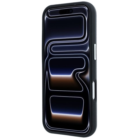 Etui BMW Sign Inclined Deboss Letters MagSafe do iPhone 18 Pro / 17 Pro szary