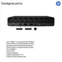 HP ProDesk 4 Mini G1i AI Intel Core Ultra 5 235T 16 GB DDR5-SDRAM 512 GB SSD Windows 11 Pro Mini PC AI PC Czarny