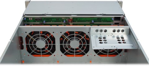 Inter-Tech 4U-4424 Rack Czarny, Srebrny