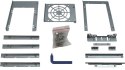 Inter-Tech 4U-4424 Rack Czarny, Srebrny