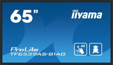 Monitor Iiyama Display Public 65 TF6539AS-B1AG