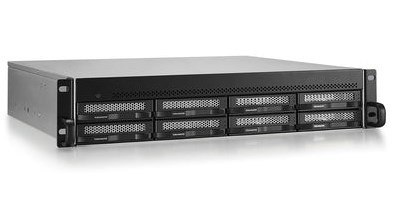 TerraMaster U8-500 PLUS serwer danych NAS Rack (2U) Intel® Core™ i7 16 GB DDR5 0 TB Czarny