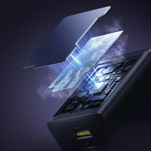 Ładowarka sieciowa Baseus EnerFill FE11 100W 2 x USB-C + USB-A - czarna