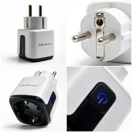 Inteligentne gniazdko Qoltec Wi-Fi 16A