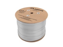 KABEL LAN SFTP KAT.5E 305M DRUT CU LSZH SZARY CPR + FLUKE PASSED LANBERG