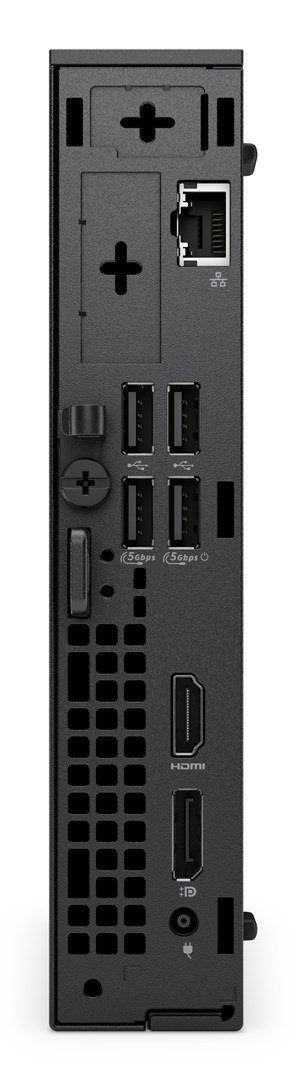 DELL Pro QCM1250 Intel® Core™ i3 i3-14100T 8 GB DDR5-SDRAM 512 GB SSD Windows 11 Pro Micro PC Mini PC Czarny