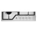 Electrolux KGS6426SX Stal nierdzewna Wbudowany 59 cm Gaz 4 stref(y)