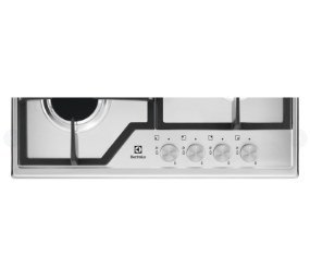 Electrolux KGS6426SX Stal nierdzewna Wbudowany 59 cm Gaz 4 stref(y)