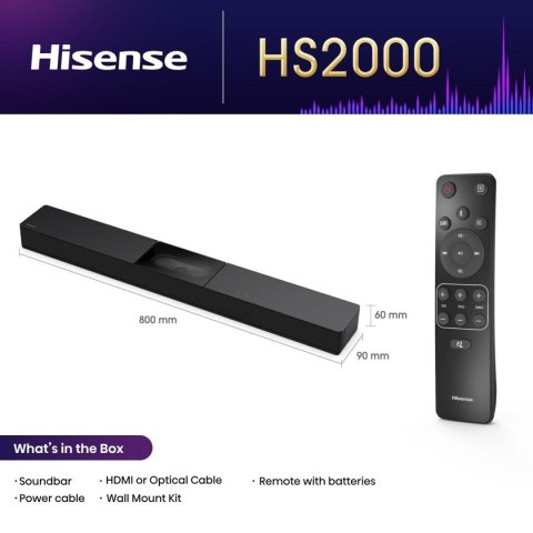 Hisense HS2000 2.1 kan. 240 W