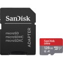 SANDISK ULTRA microSDXC 128GB 140MB/s + SD ADAPTER