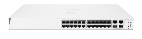 HPE Aruba Networking Networking Instant On Switch 24p Gigabit CL4 PoE 4p SFP+ 370W 1930 Zarządzany L2/L3/L4 Gigabit Ethernet (10